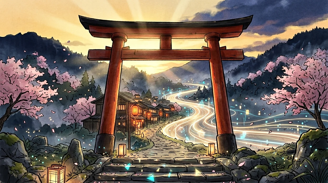 Culture meets technology — the world Matsuri Coin glimpses beyond the torii